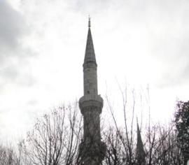 minaret of blue mosque